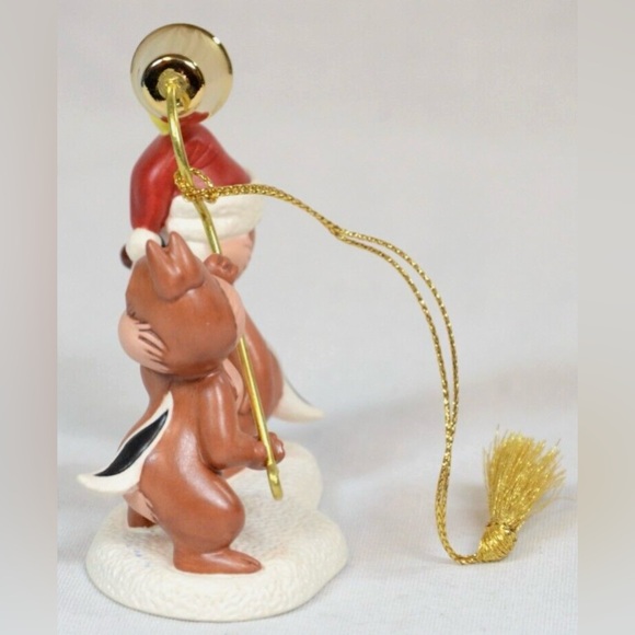 NWT NIB Walt Disney Classics WDCC Little Mischief Makers Chip & Dale Ornament - Picture 4 of 5